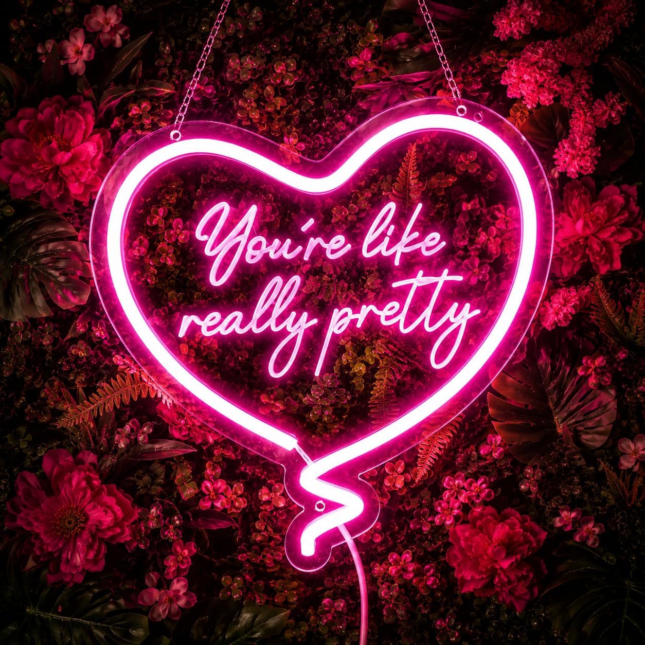 Neon Sign Party - Letrero de neón con forma de