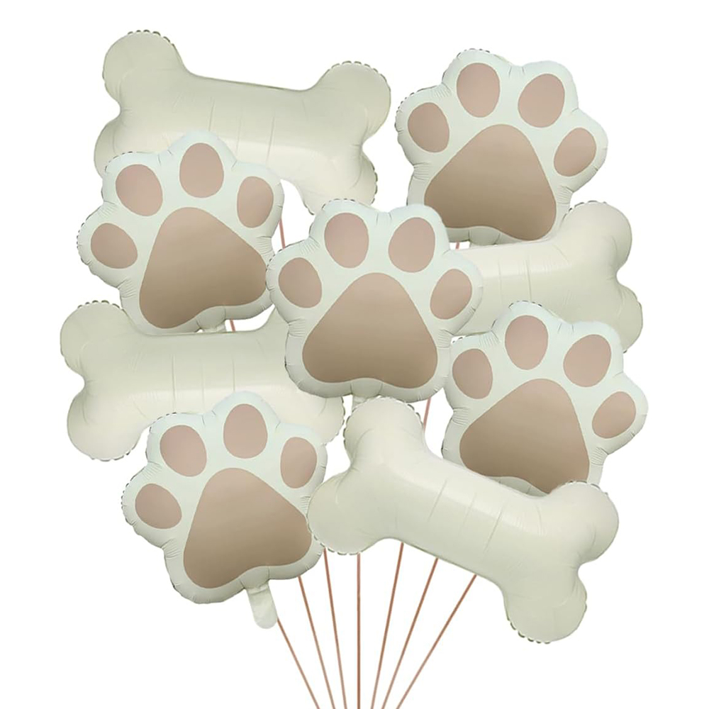 Let'S Party Event Supply - 9 piezas/set Let us Pawty Big