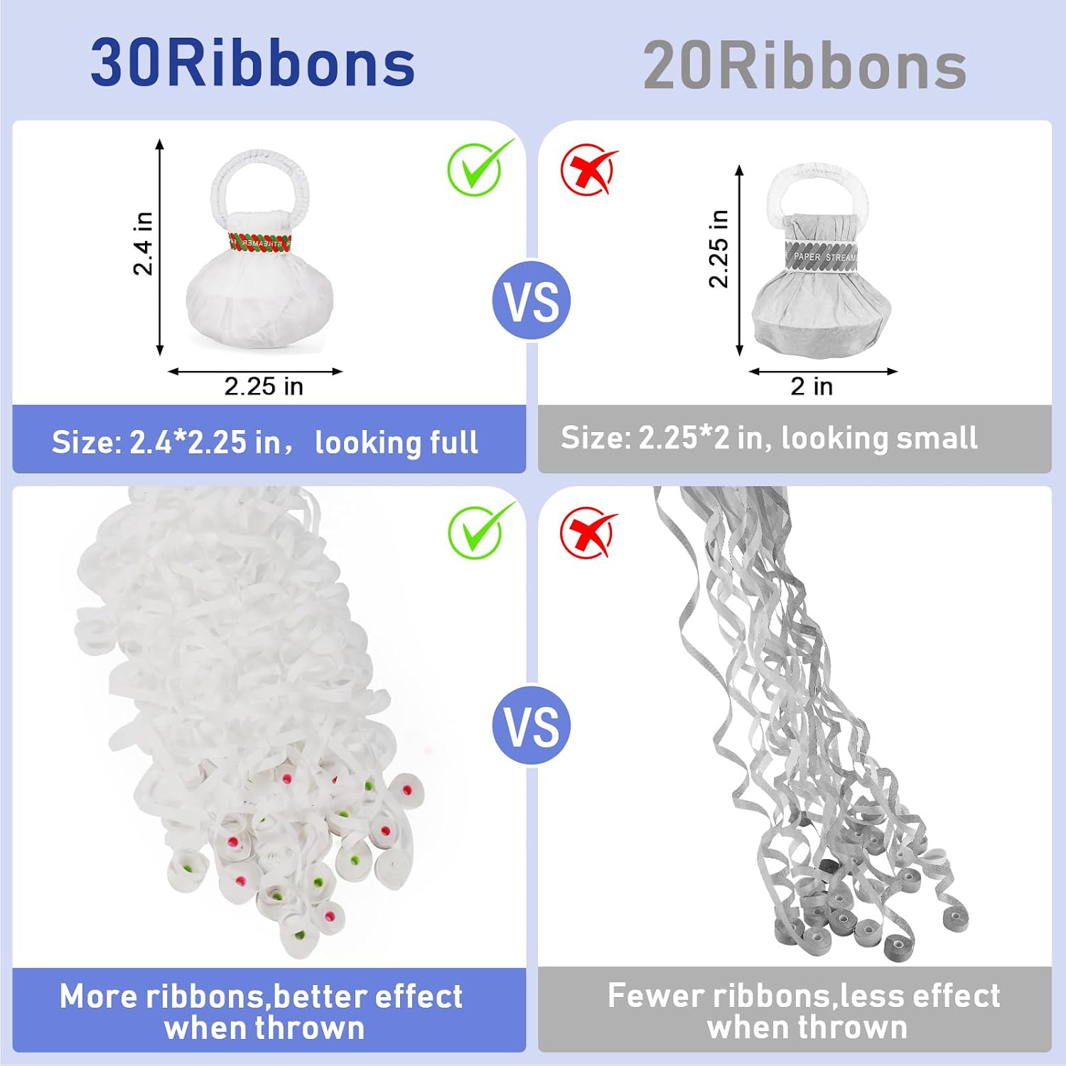 10 piezas de serpentinas de pa - Confetti Cannon Tube reseña y precio