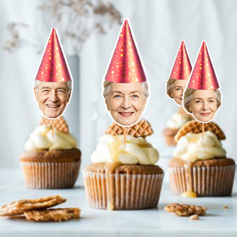 12/24 unidades de adornos pers - Party Hat Cone reseña y precio