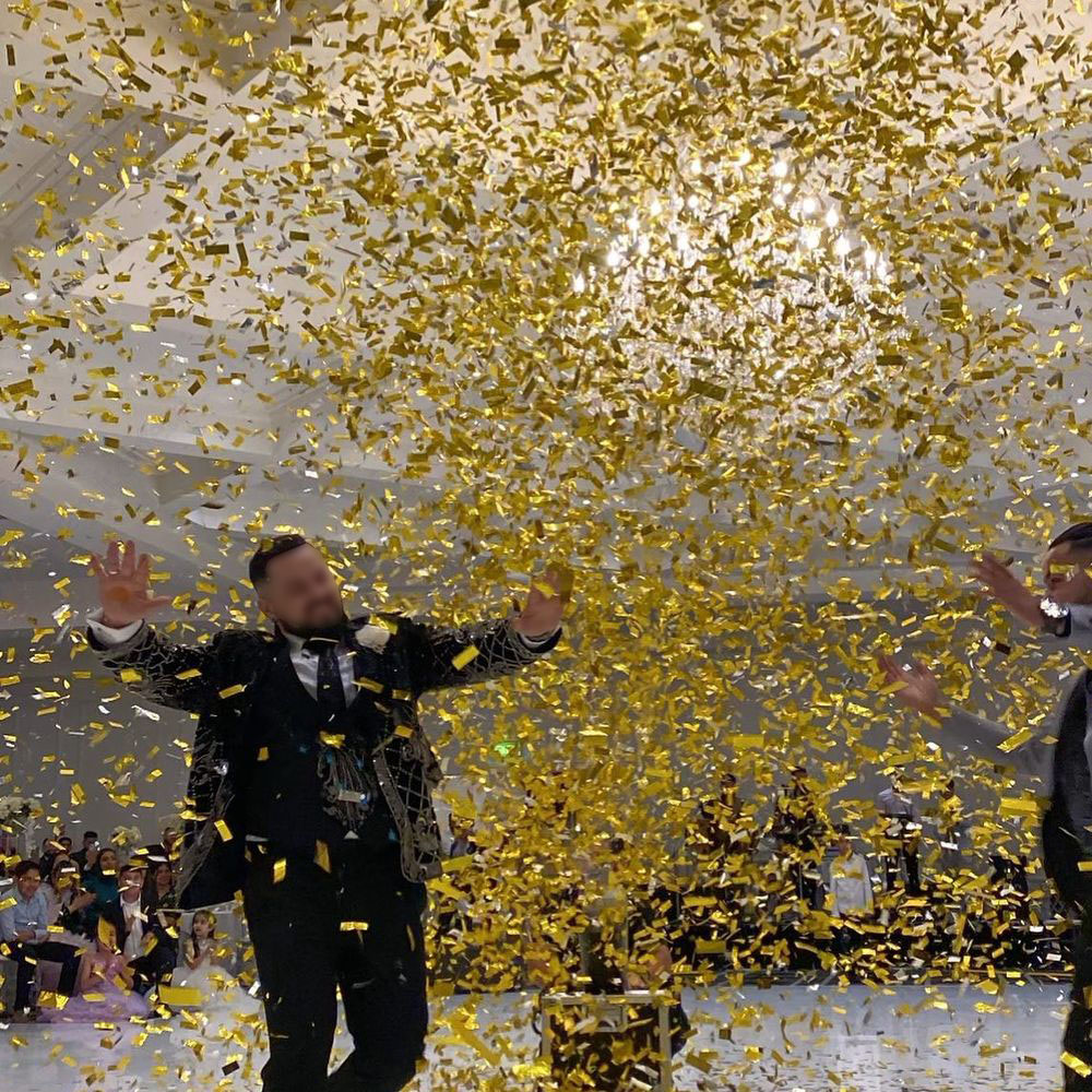 1 kg/lote Confeti Metálico Rec - Confetti Cannon Tube reseña y precio