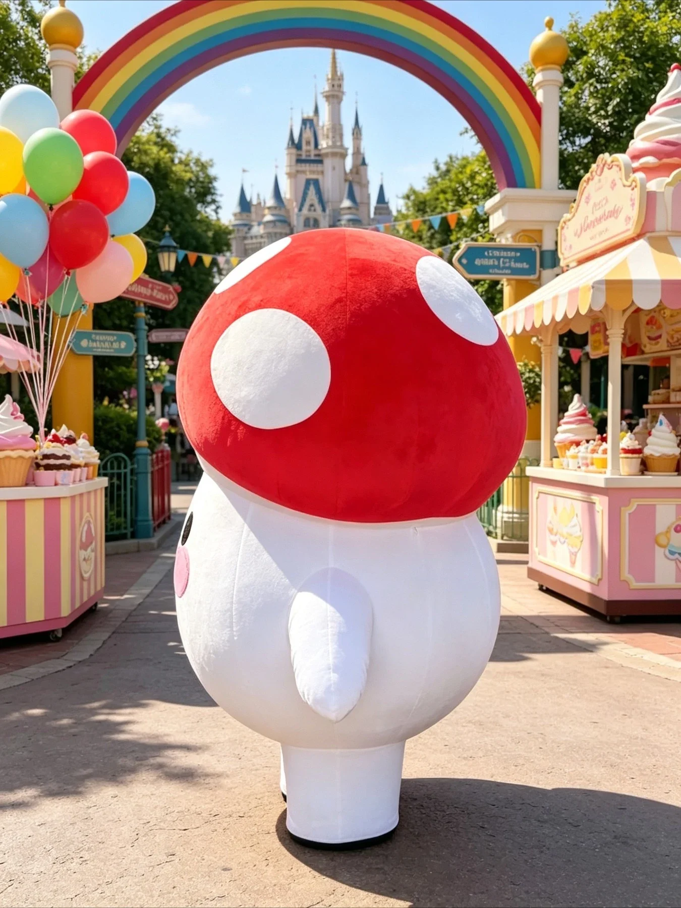 Disfraz de Mascota de Hongo In - Event & Party Supply reseña y precio