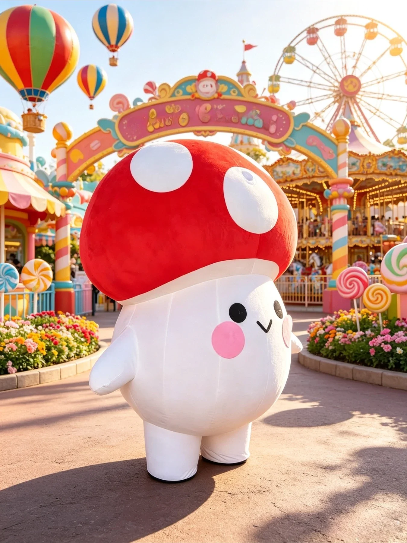 Disfraz de Mascota de Hongo In - Event & Party Supply reseña y precio