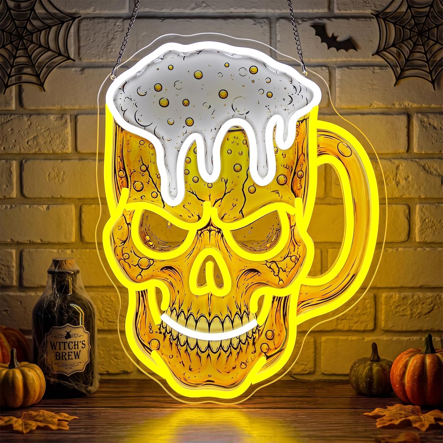 Letrero de neón con forma de c - Neon Sign Party reseña y precio